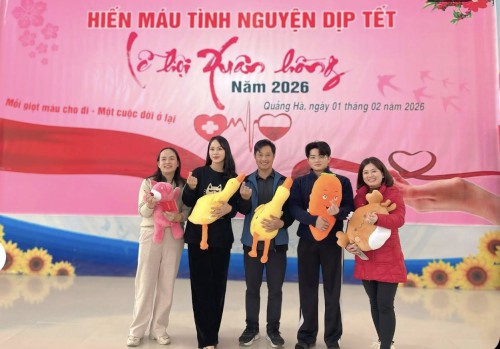 HƯỞNG ỨNG LỄ HỘI XUÂN HỒNG 2026 - HIẾN MÁU TÌNH NGUYỆN DỊP TẾT🩸🩸🩸
